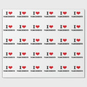 I LiebeNarcissists Geschenkpapier (Flach)