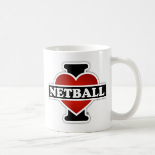 I LiebeNetball Kaffeetasse