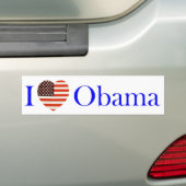 I Liebeobama-Autoaufkleber Autoaufkleber (Auf Auto)