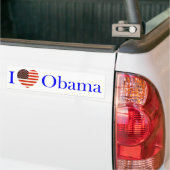 I Liebeobama-Autoaufkleber Autoaufkleber (Auf Lkw)