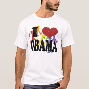 I Liebeobama-Homosexuell-Frieden T-Shirt