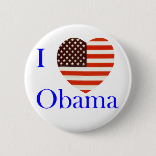 I Liebeobama-Knopf Button