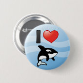 I LiebeOrcas Button (Vorne & Hinten)