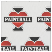 I LiebePaintball Stoff (Nahaufnahme)