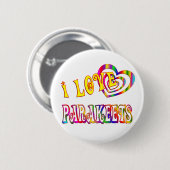 I LIEBEPARAKEETS BUTTON (Vorne & Hinten)