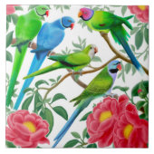 I Liebeparakeets-Fliese Fliese (Vorderseite)