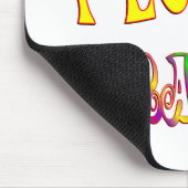 I LIEBEPARAKEETS MOUSEPAD (Ecke)