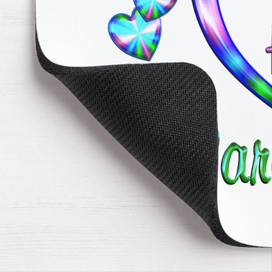 I LiebeParakeets Mousepad (Ecke)