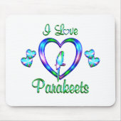 I LiebeParakeets Mousepad (Vorne)