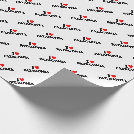 I LIEBEPATAGONIA GESCHENKPAPIER (Ecke)