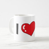 I LiebePenguins Kaffeetasse (Vorderseite Links)