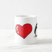 I LiebePenguins Kaffeetasse (Mittel)