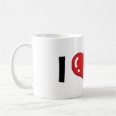 I LiebePenguins Kaffeetasse (Links)