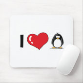 I LiebePenguins Mousepad (Mit Mouse)