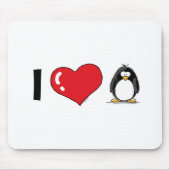 I LiebePenguins Mousepad (Vorne)