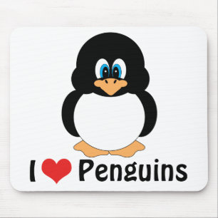 I LiebePenguins Mousepad