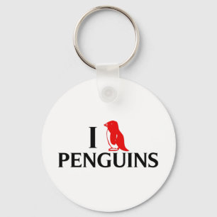I LiebePenguins Schlüsselanhänger