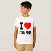 I LiebePing Pong T-Shirt (Vorne ganz)