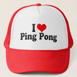 I LiebePing Pong Truckerkappe