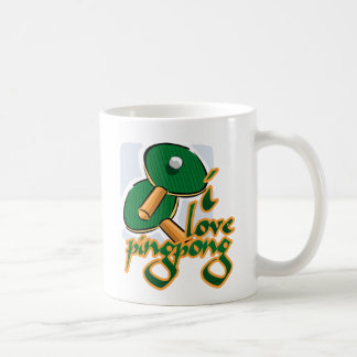 I LiebePing Pong wir LiebePing Pong Kaffeetasse