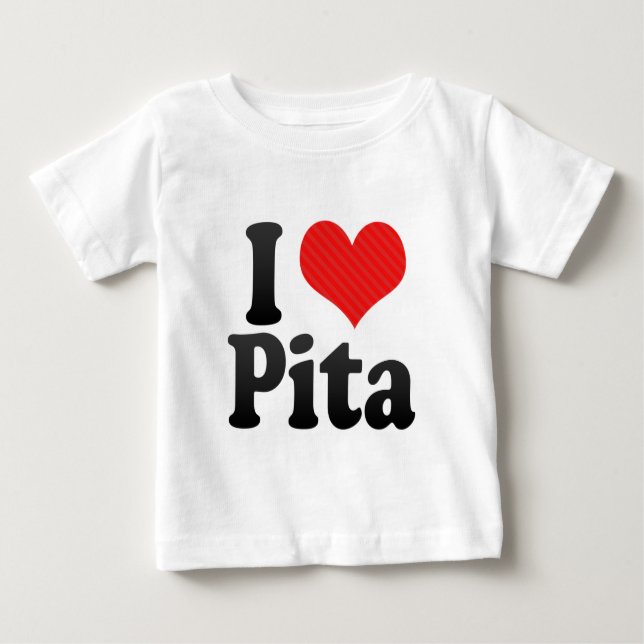 I LiebePita Baby T-shirt (Vorderseite)