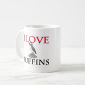 I LiebePuffins Kaffeetasse (Vorderseite Links)