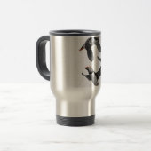 I LiebePuffins! Reisebecher (Vorderseite Links)