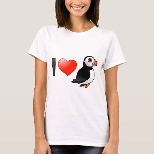 I LiebePuffins T-Shirt (Vorderseite)