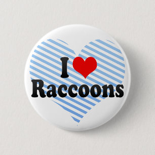 I LiebeRaccoons Button