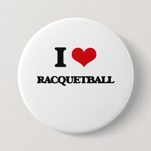 I LiebeRacquetball Button (Vorderseite)
