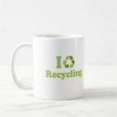 I Lieberecyceln Kaffeetasse (Links)
