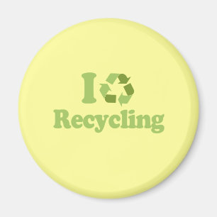 I Lieberecyceln Magnet
