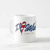 I LIEBESALSA KAFFEETASSE (Vorderseite Links)