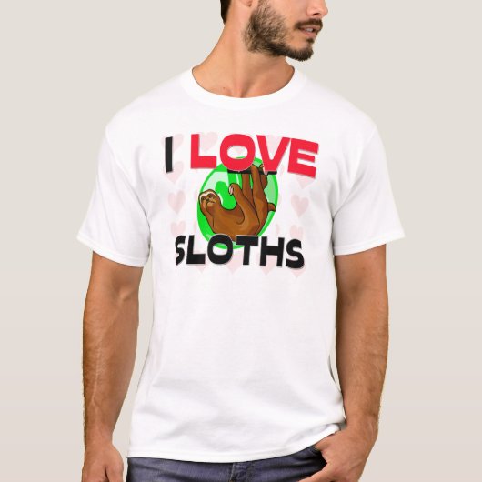 I LiebeSloths T-Shirt (Vorderseite)