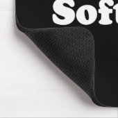I Liebesoftball-T-Shirt Mousepad (Ecke)