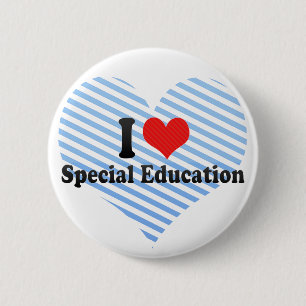 I Liebespecial-Bildung Button