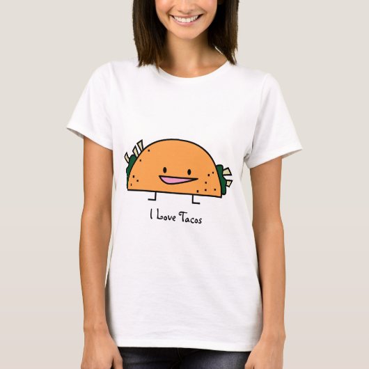 I LiebeTacos - Damen-T - Shirt (Vorderseite)