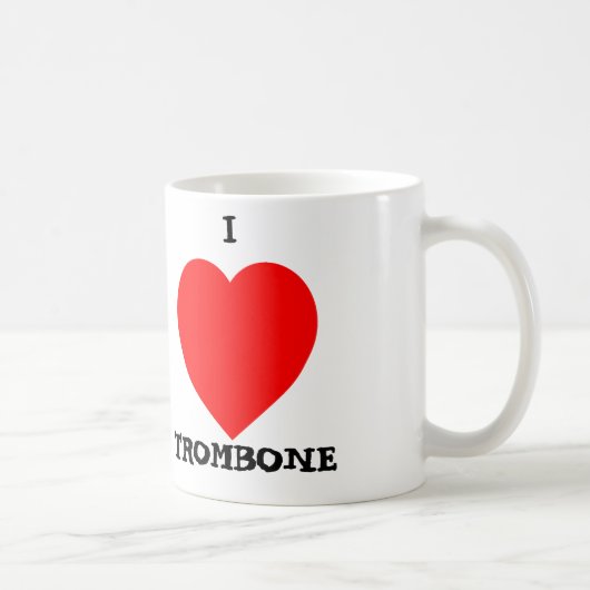 I LiebeTrombone Kaffeetasse (Rechts)
