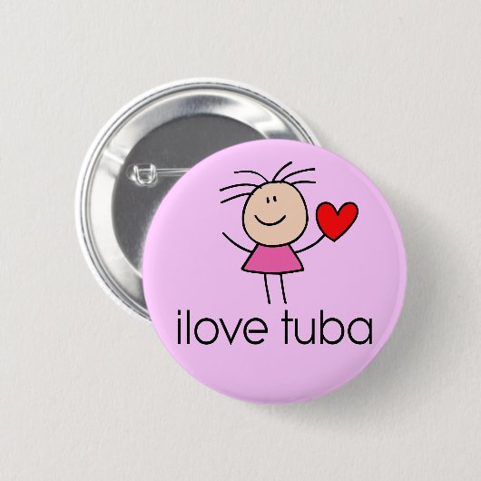 I Liebetuba-Knopf Button (Vorne & Hinten)