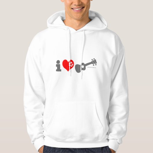 I LiebeUkulele Hoodie (Vorderseite)