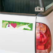 I Liebeunicorns-Autoaufkleber Autoaufkleber (Auf Lkw)