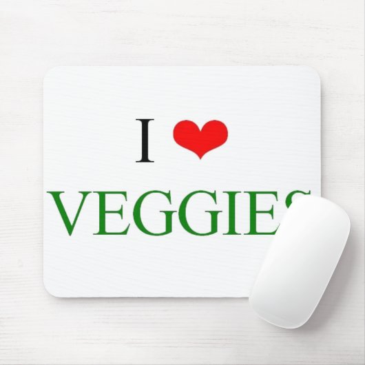 I LiebeVeggies Mousepad (Mit Mouse)