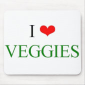 I LiebeVeggies Mousepad (Vorne)
