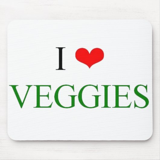 I LiebeVeggies Mousepad (Vorne)