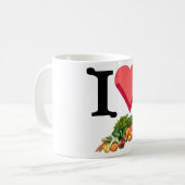 I Liebeveggies-Tasse Kaffeetasse (Vorderseite Links)