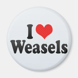 I LiebeWeasels Magnet