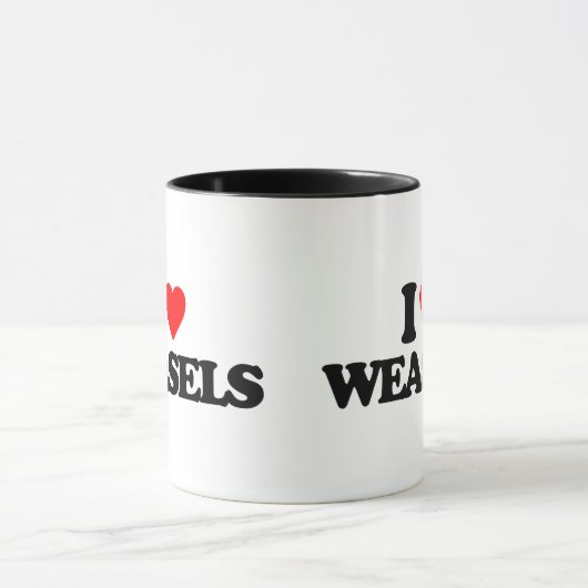 I LIEBEWEASELS TASSE (Zentrum)
