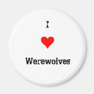 I LiebeWerewolves Magnet