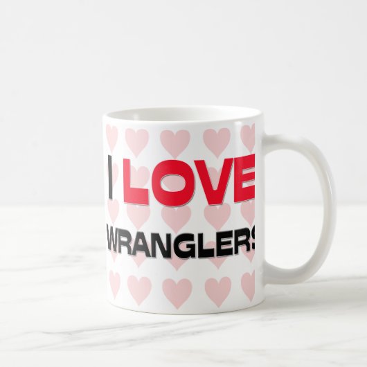 I LIEBEWRANGLERS KAFFEETASSE (Rechts)