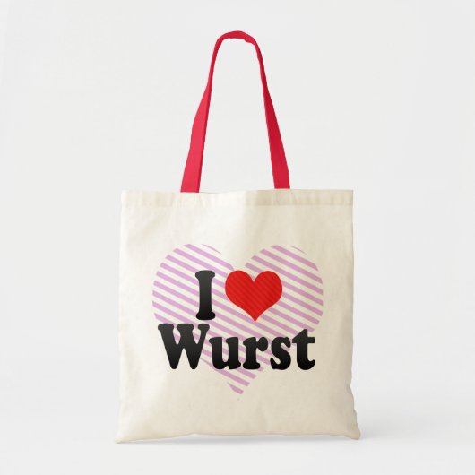 I LiebeWurst Tragetasche (Vorne)